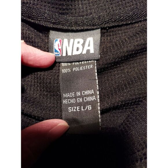 NBA Boston Celtics Mens L Black Waffle Mascot Lucky the Leprechaun Logo LS Shirt - Picture 6 of 8